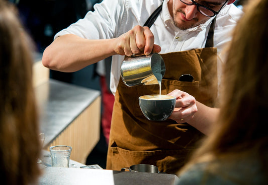 Barista Apron Fit & Sizing: Cross-Back vs. Bib vs. Bistro