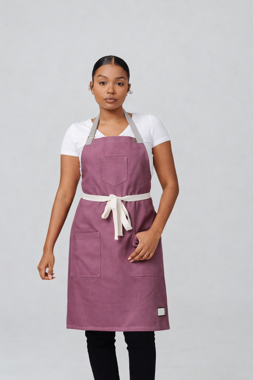 Concord Purple Denim Apron | Water-Repellent Work Apron – Helt Studio