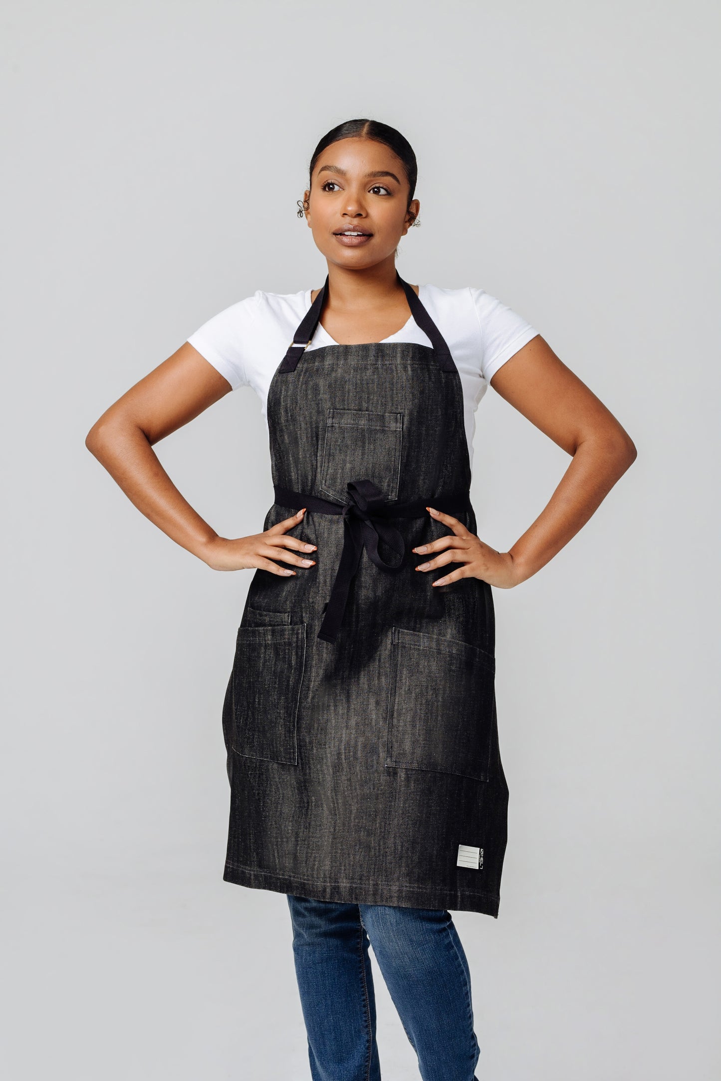 Ash Denim Apron