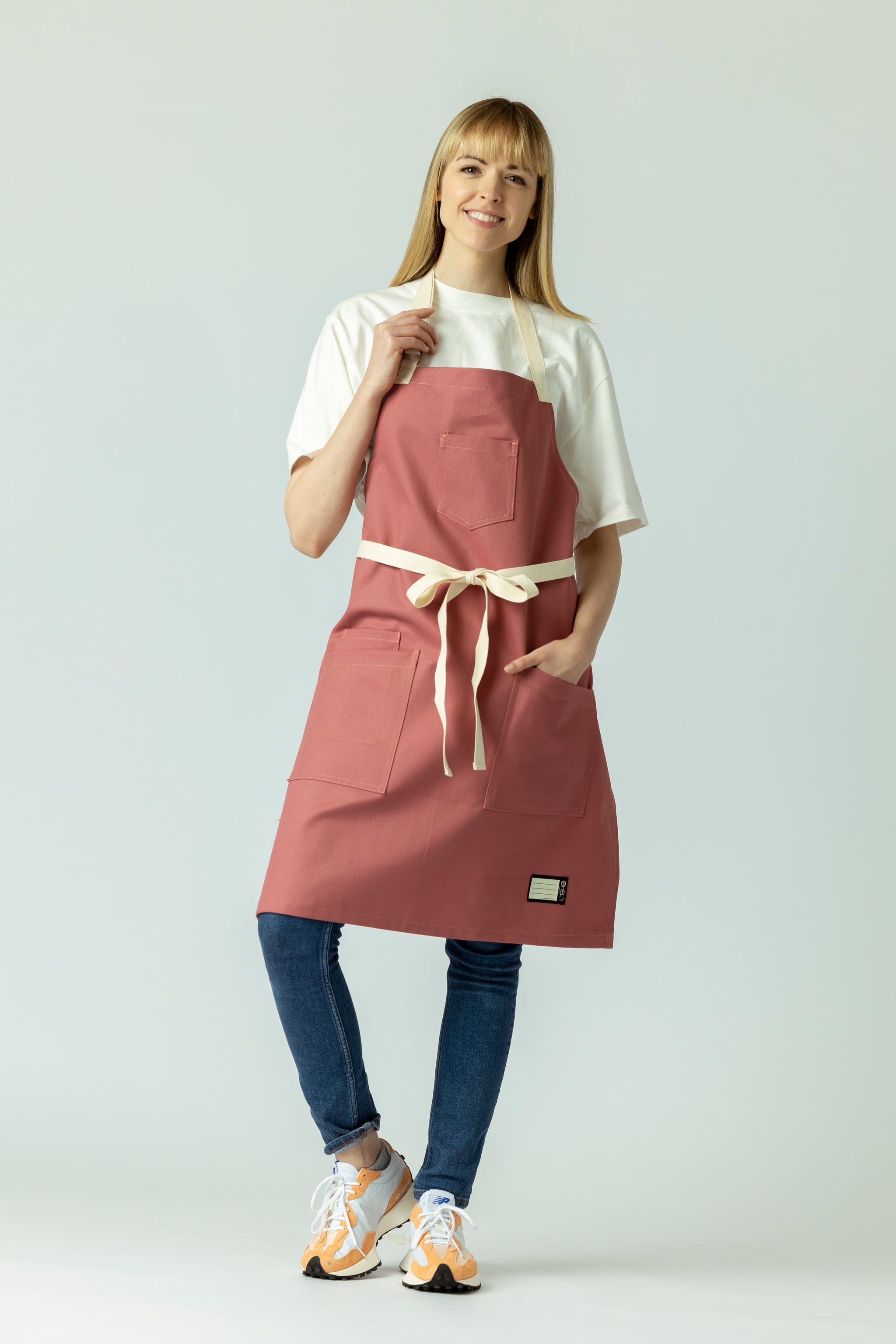 Stain & Water-Repellent Denim Apron | Helt Studio